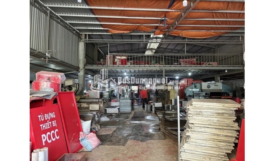 BÁN NHÀ XƯỞNG 476.5M2 HẺM 6M ĐƯỜNG ĐỔ BÊ TÔNG 25 TỶ